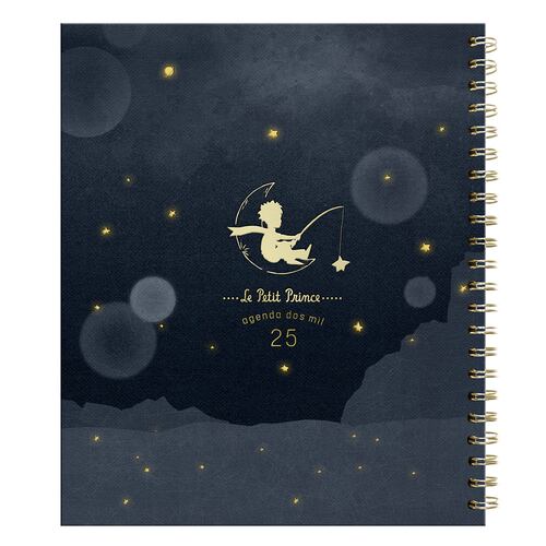 Agenda Semanal El Principio con Espiral 2025 Premium Paper