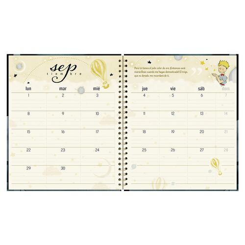 Agenda Semanal El Principio con Espiral 2025 Premium Paper