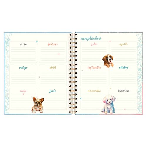 Agenda Dogs 2025 Premium Paper