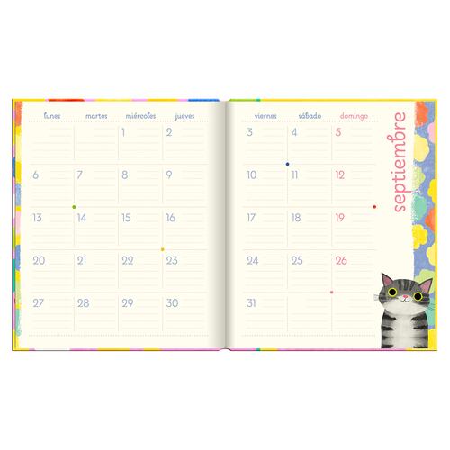 Agenda Planet Cat Semanal 2025 Premium Paper