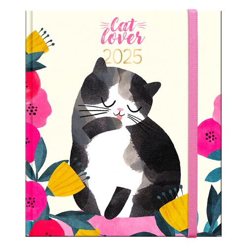Agenda Planet Cat Pocket 2025 Premium Paper