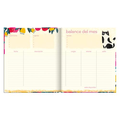 Agenda Planet Cat Pocket 2025 Premium Paper