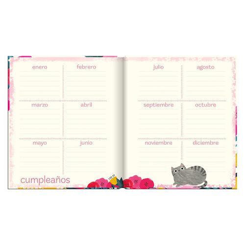 Agenda Planet Cat Pocket 2025 Premium Paper