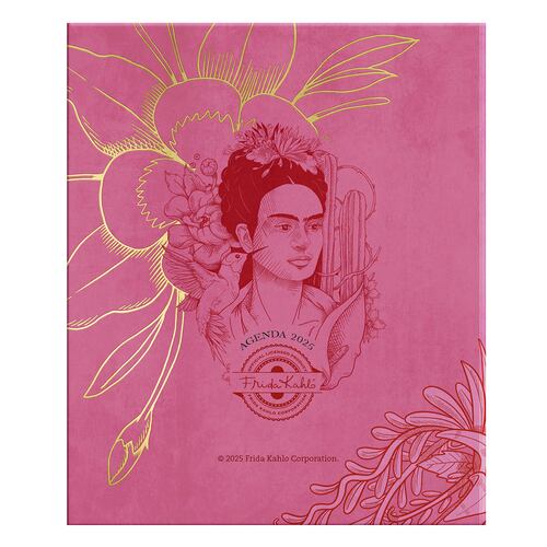 Agenda Diaria 2025 Frida Kahlo Premium Paper