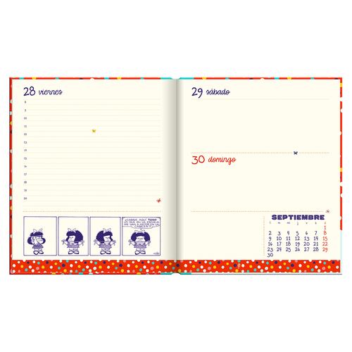 Agenda Diaria 2025 Mafalda Premium Paper