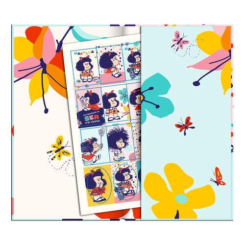Agenda Mafalda 2025 Diseño Chequera Premium Paper