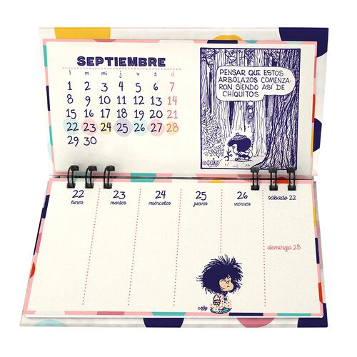 Calendario de Escritorio Mafalda Premium Paper
