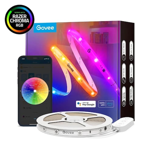 Tira Led Govee RGBIC Wi-Fi + BT 5M
