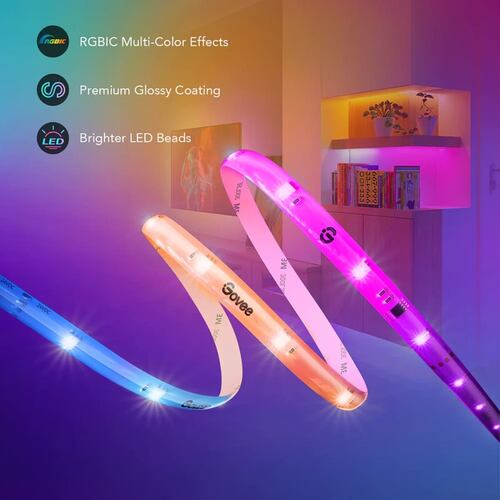 Tira Led Govee RGBIC Wi-Fi + BT 5M