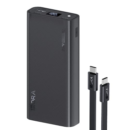 Batería 1 Hora 20000 Mah Pd 20W Cable C a C 2m