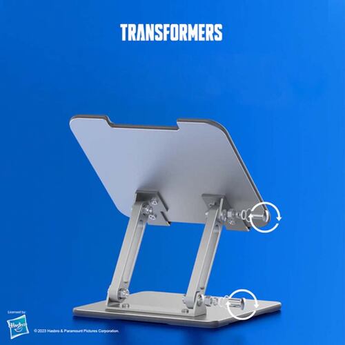 Base para Tableta Transformers Color Plata