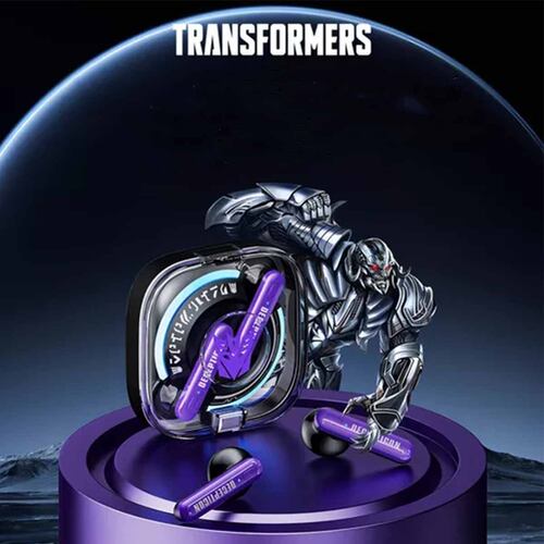 Audífonos Transformers Tft03 Morado