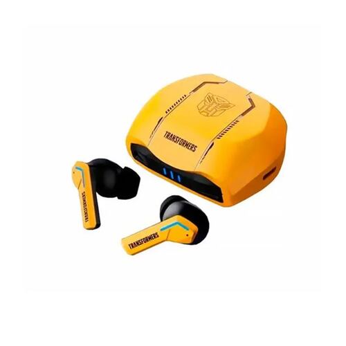 Audífonos Transformers TF T06 Amarillo