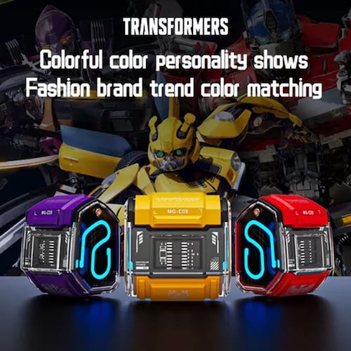 Audífonos Transformers MG C03 Rojo
