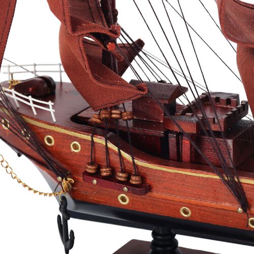 Figura Decorativa MOONWELL Barco De Madera