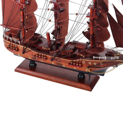 Figura Decorativa MOONWELL Barco De Madera