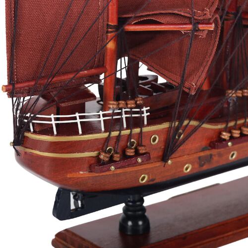 Figura Decorativa MOONWELL Barco De Madera