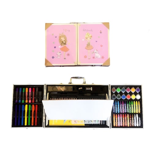 Set de arte Joyway en estuche de Aluminio Diseño Muñeca