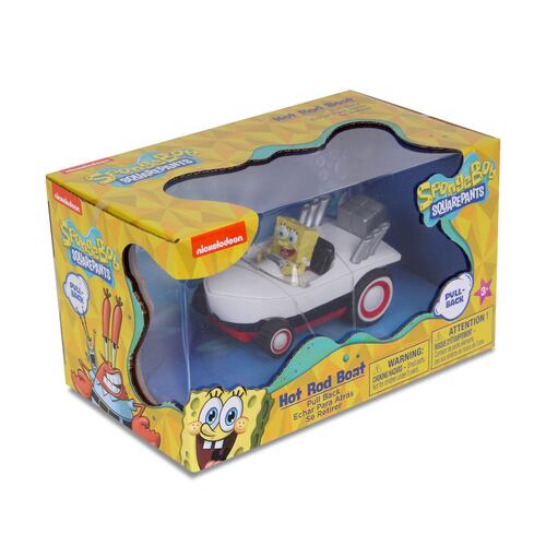 Vehículo de Frición Bob Esponja Hot Road Boat