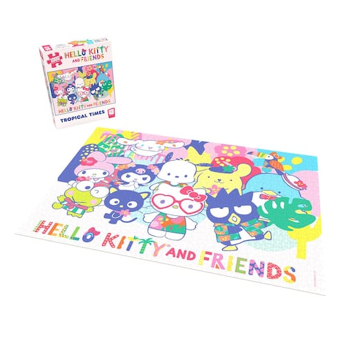 Rompecabezas Hello Kitty and Friends Tropical Times 1000 piezas