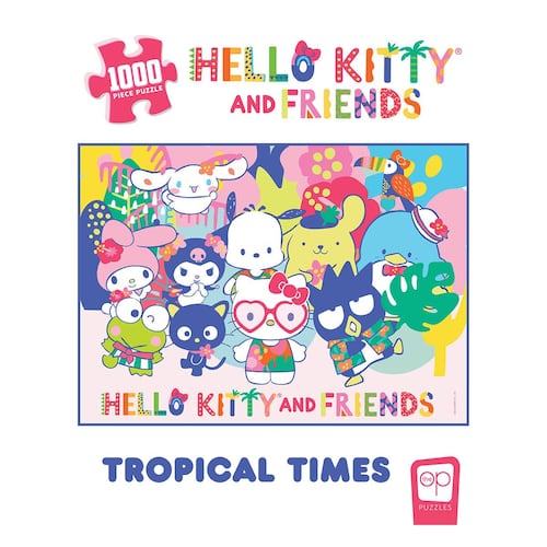 Rompecabezas Hello Kitty and Friends Tropical Times 1000 piezas