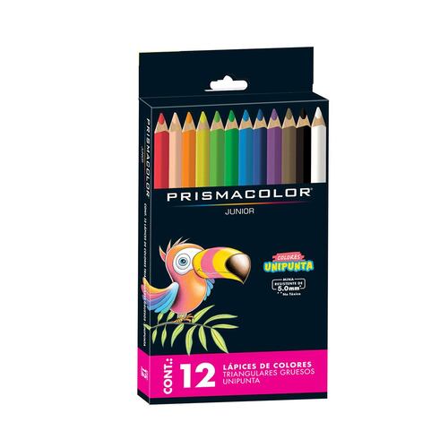 Set Lápices de Colores Triangulares Prismacolor Junior 12 Piezas