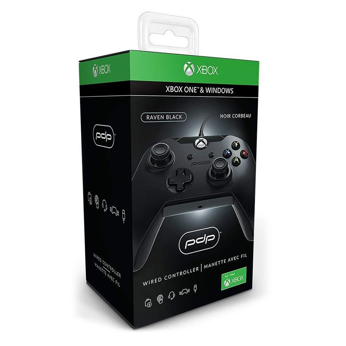 Control Xbox One Alámbrico Negro PDP