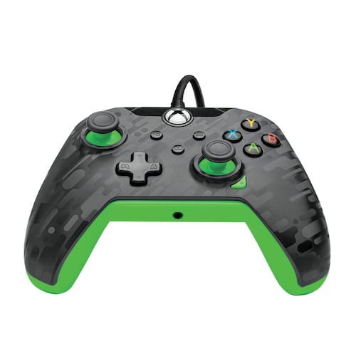 Control Alámbrico PDP Gaming Glitch / Xbox One / Xbox Series X·S / Verde, Controles, Xbox, Gamers y Descargables, Todas, Categoría
