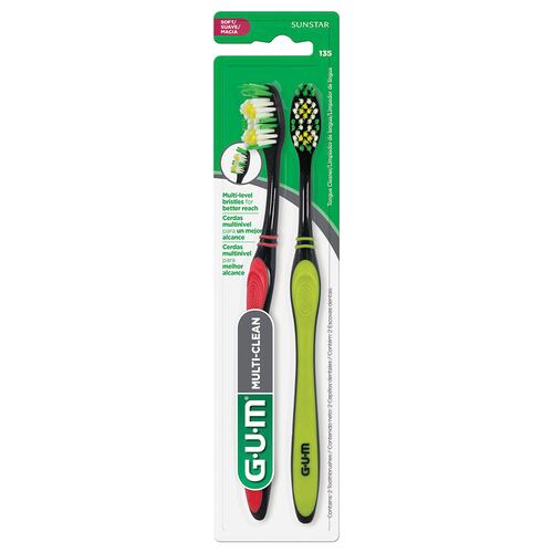 Cepillo Dental Multi Clean 2pzs GUM