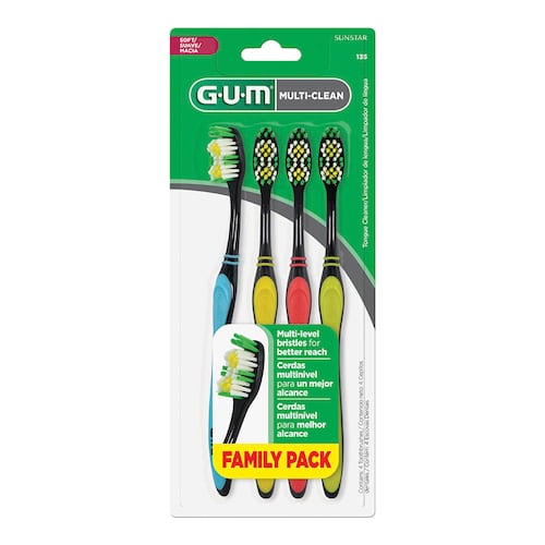 Cepillo Dental Multi Clean 4pzs GUM