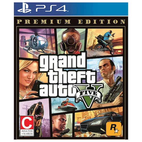 PS4 GTA V Premium Edition