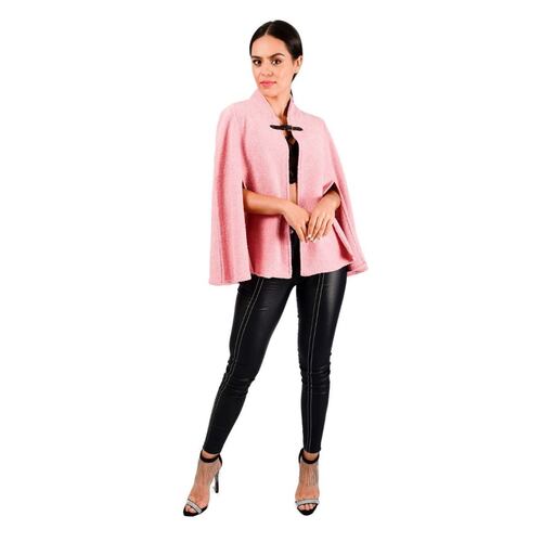 Capa Cuello Mao Rosa Zuio