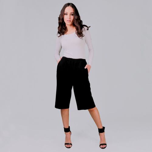 Pantalon Zuio Capri dama Ch Negro