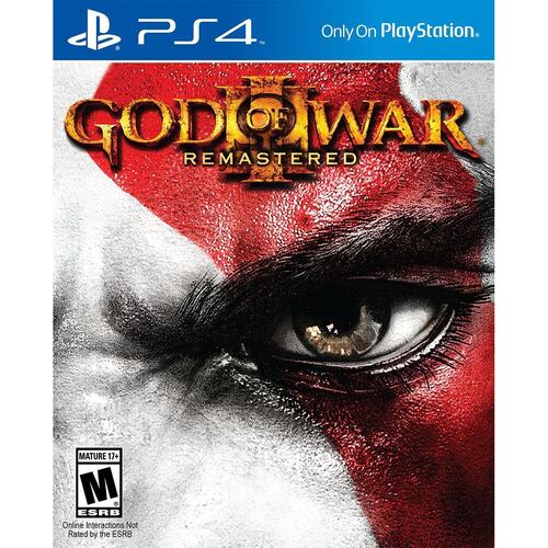 PS4 God Of 3 War Remastered