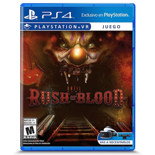 PS4 VR Until Dawn Rush Of Blood