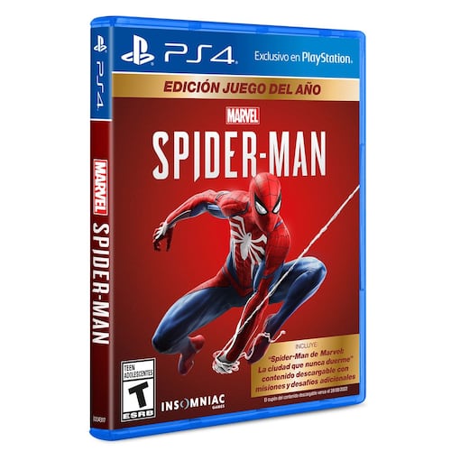Spiderman GOTY Edition PlayStation 4