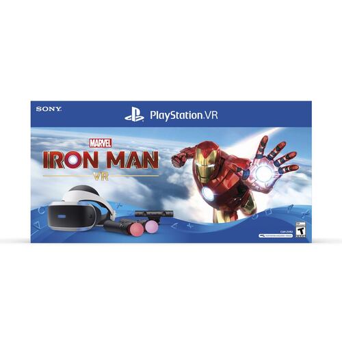PS4 VR Bundle Mega Iron Man
