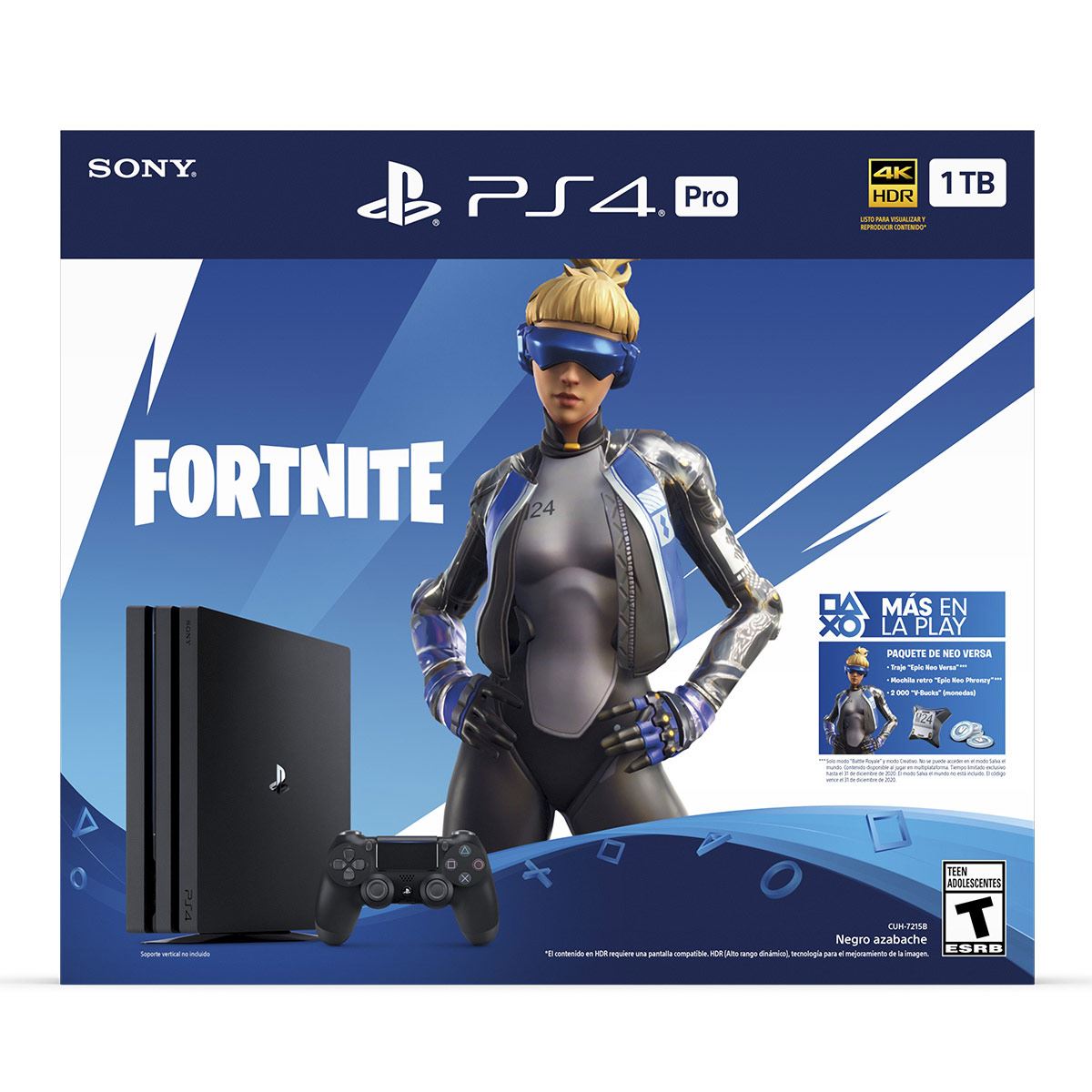 Consola PlayStation Pro Fornite Bundle