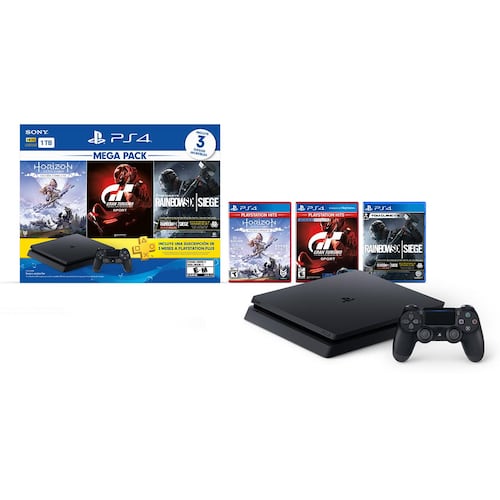 Consola PS4 Megapack 16 1TB R6 HZD