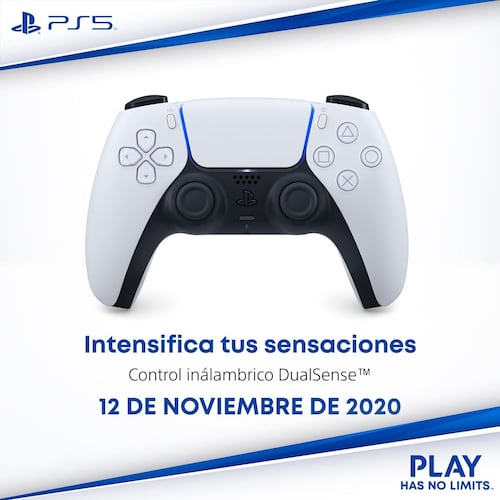 Mando Inalámbrico DualSense Blanco V2. Playstation 5