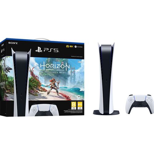 Consola PS5 Digital Bundle Horizon