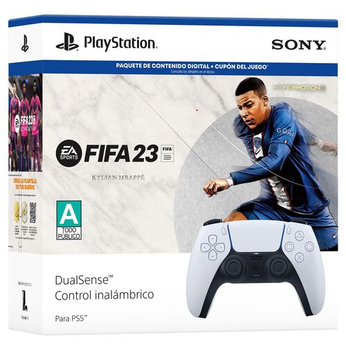 Sony DualSense Mando Inalámbrico para PS5 + EA Sports FC 24 Descarga  Digital