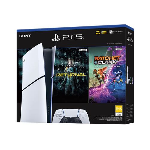 Consola PS5 Slim 1 TB Bundle Digital