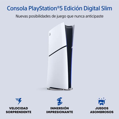 Playstation Consola PS5 Slim Plateado