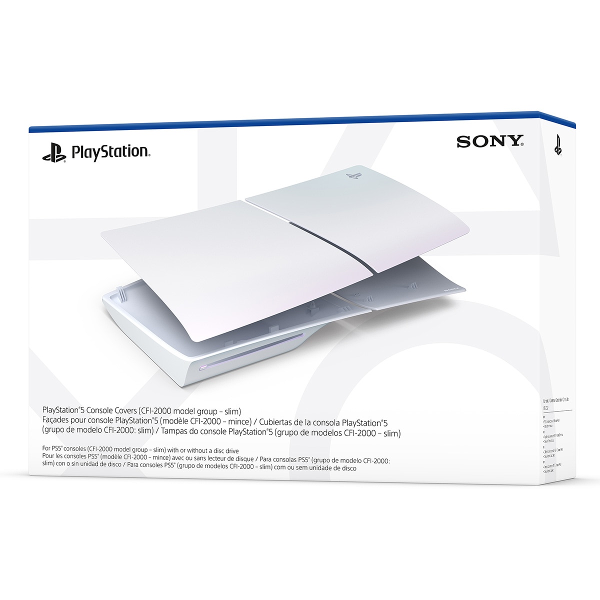Cubiertas Slim Pearl para Consola Playstation 5