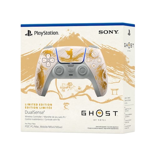 Preventa / Control para PS5 Dualsense Oro de Ghost Yotei