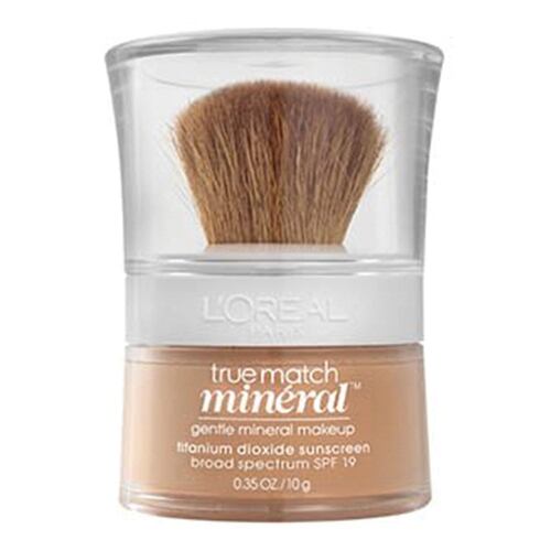 Polvo Maquillaje True Match Minerals L'Oréal París Tono Natural Beige