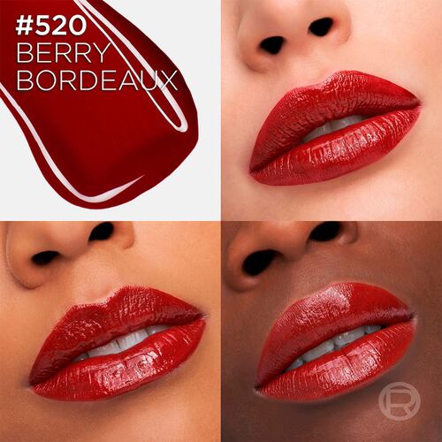 L'Oreal Labial Líquido Laque Resistance Berry Bordeaux 520
