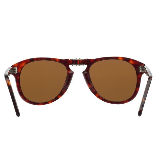 Persol Folding gris polarizado, armazón habana