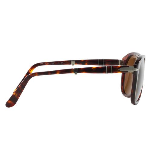 Persol Folding gris polarizado, armazón habana
